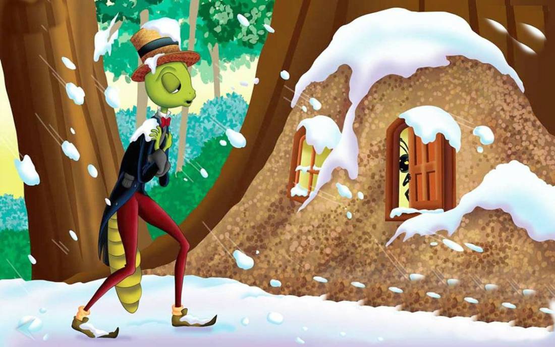 greierele-si-furnica de aurelia oanca