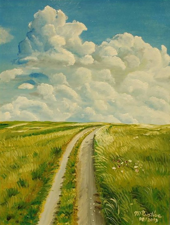 Cararea vietii  noastre de mihaela cd pictura MIRCEA RUSTIUC