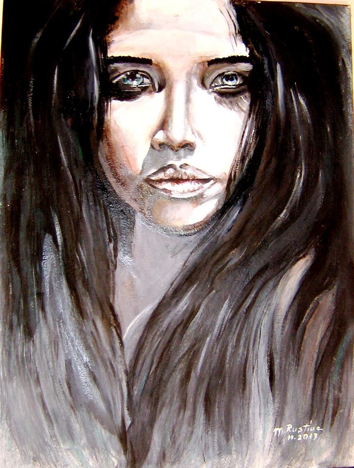 Singuratatea ta de Mihaela CD ,pictura Mircea Rustiuc