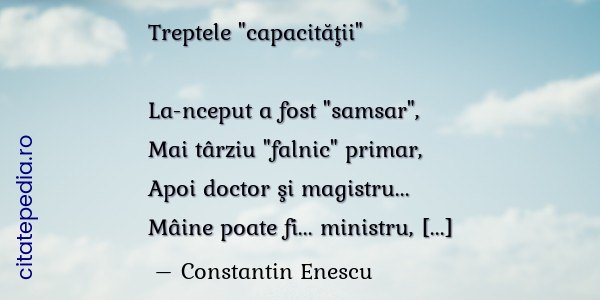 sperante desarte de constantin enescu