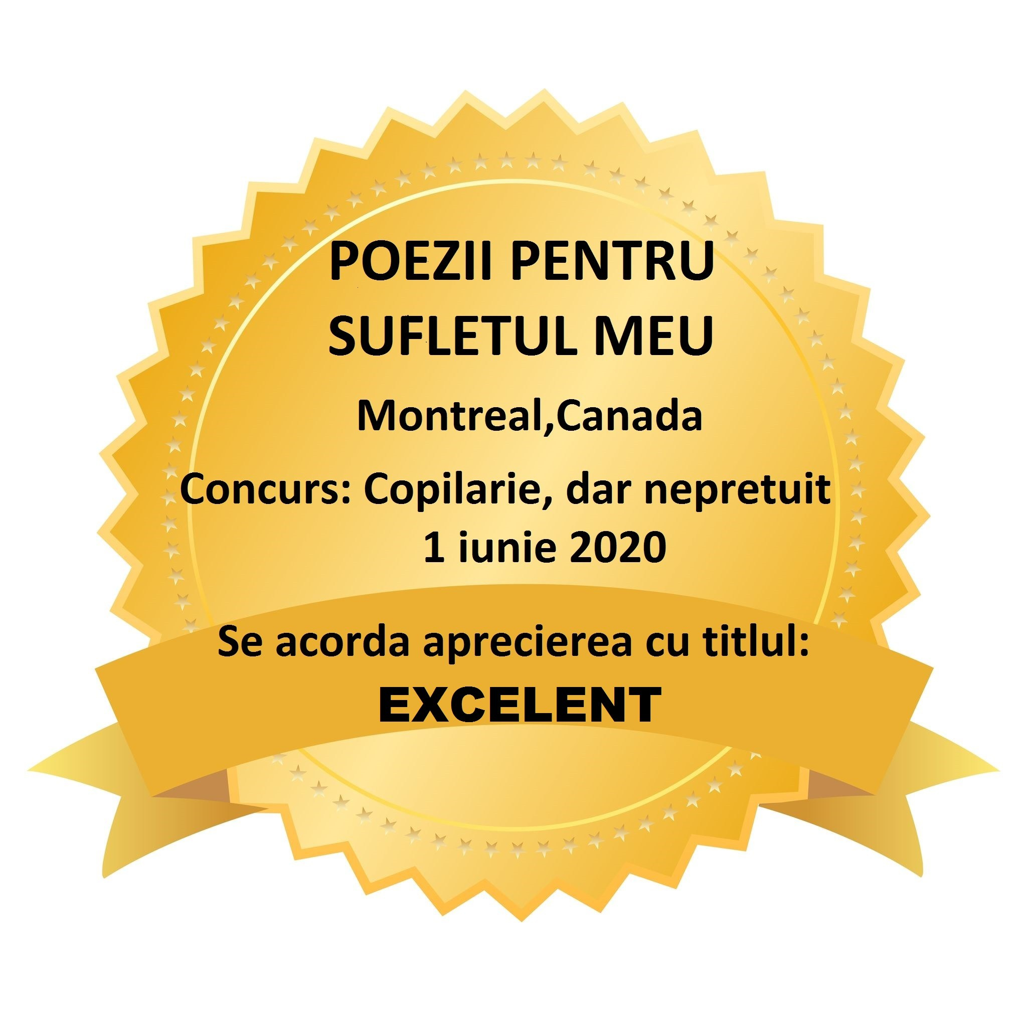 CONCURS COPILARIE-EXCELENT