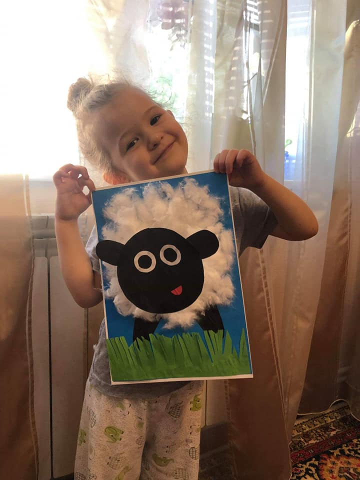 eu miei am desenat de oanca