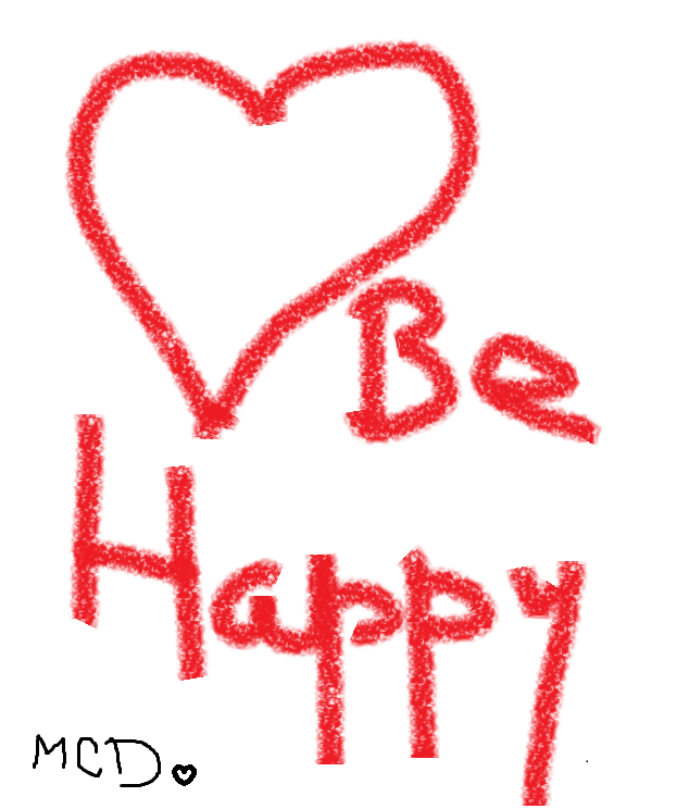 10.be happy