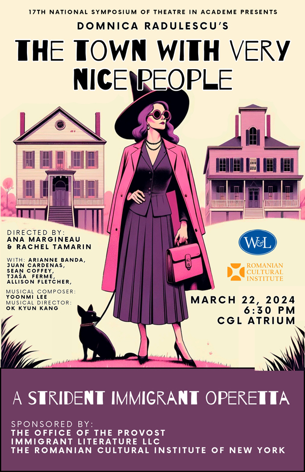 Poster Orasul cu oameni foarte draguti, Lexington 2024