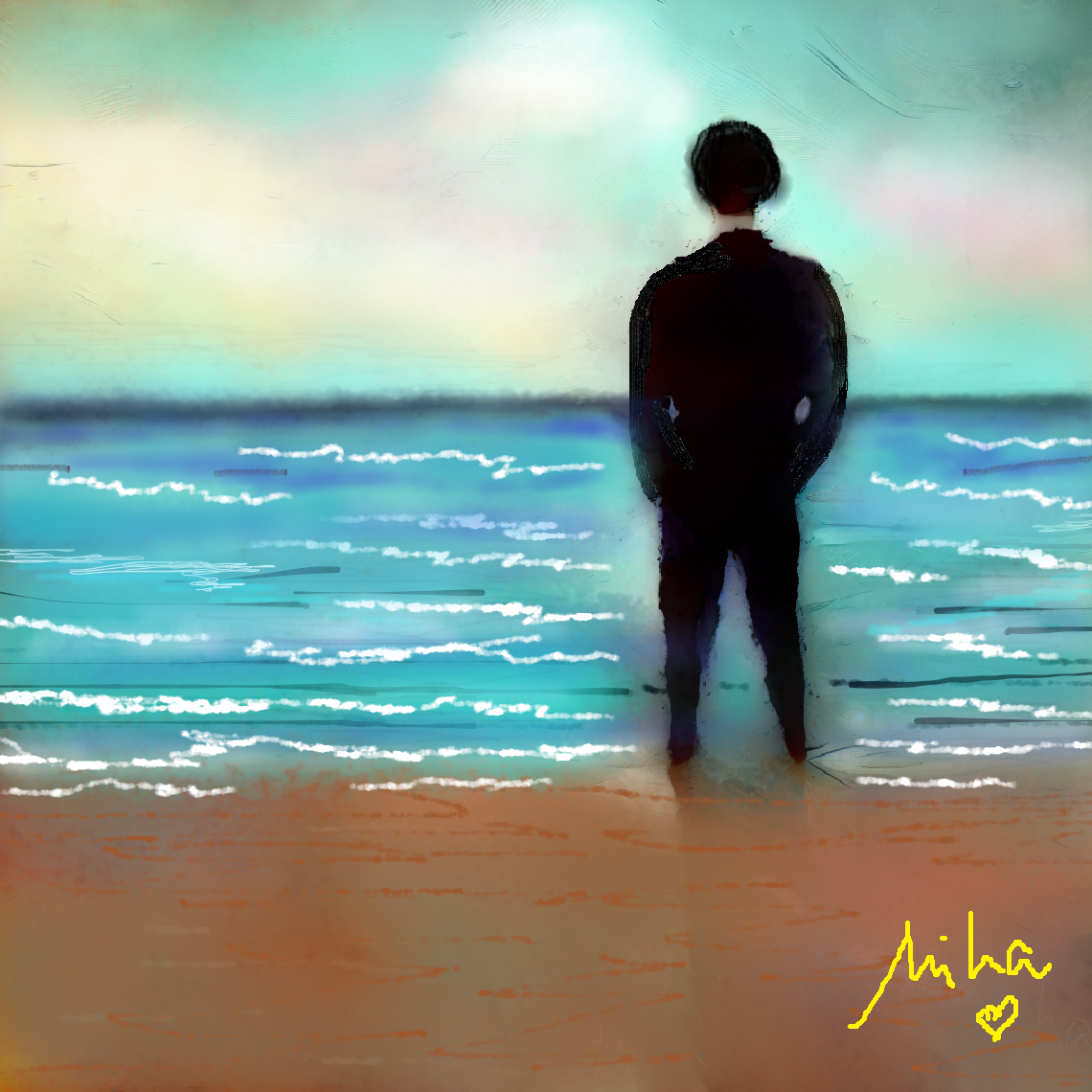 Regăsire  marină artist Mihaela CD